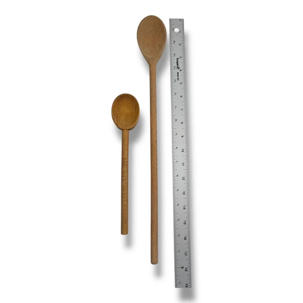 Wooden Spoons Set 2 Typhoon The Big Stir‎ Stirring Mixing Kitchen Utensils F72Q